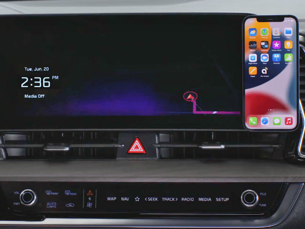 Apple CarPlay / Android Auto with Kia Infotainment