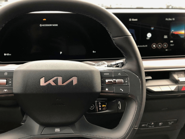 Inside the Kia EV9 in Fayetteville, AR