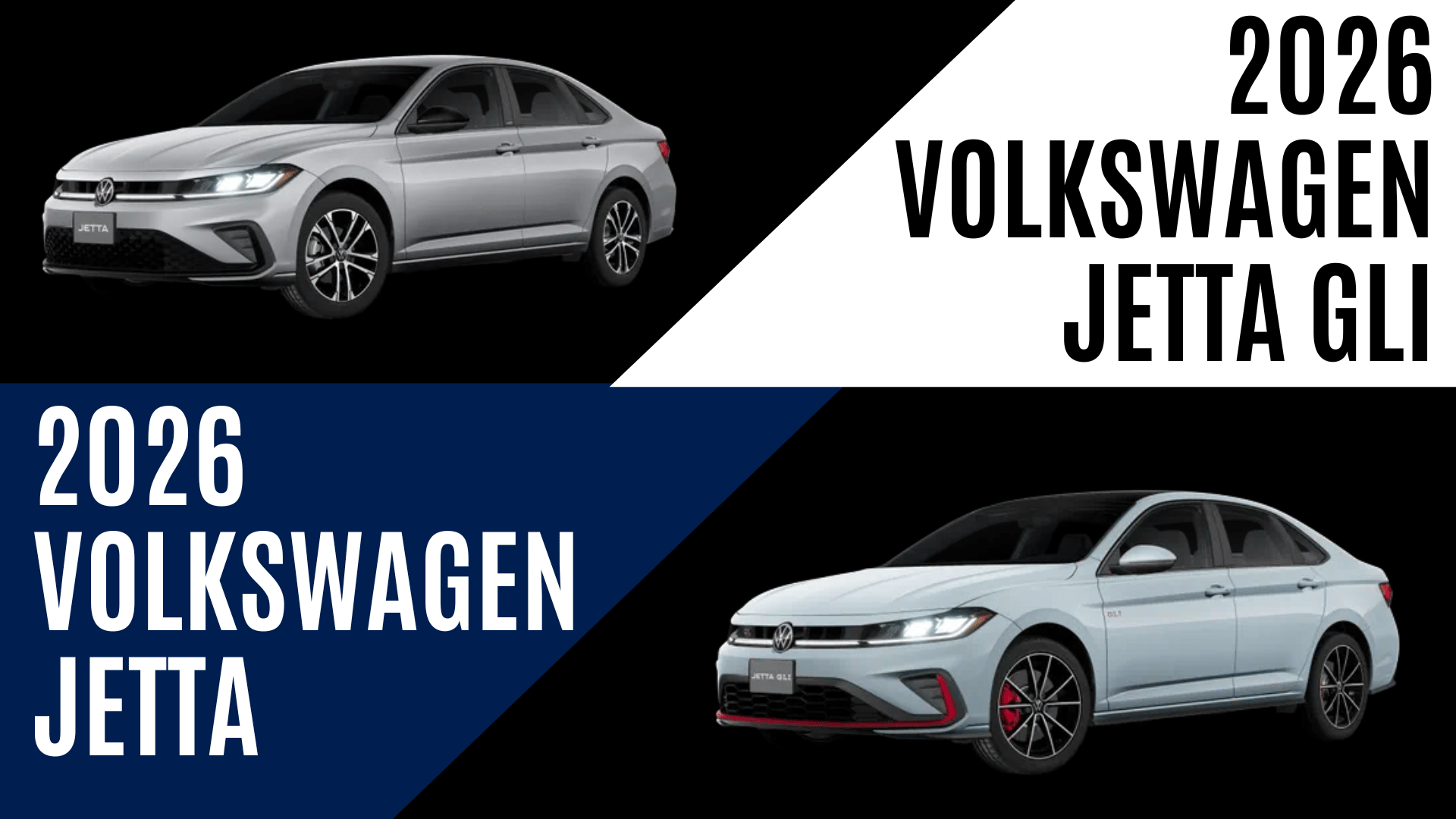 2026 Volkswagen Jetta vs Jetta GLI in Fayetteville