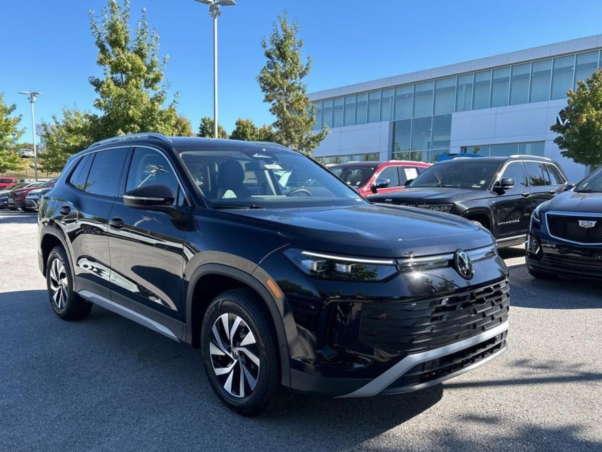 Volkswagen SUV in Fayetteville AR at Crain Volkswagen Fayetteville dealership showing modern design and family friendly size