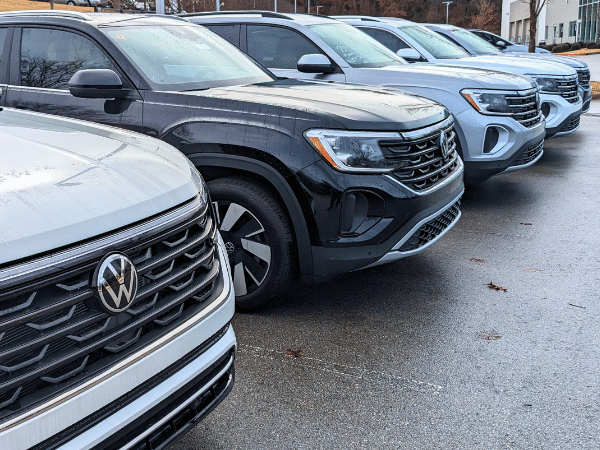 VW SUVs at Crain Volkswagen of Fayetteville