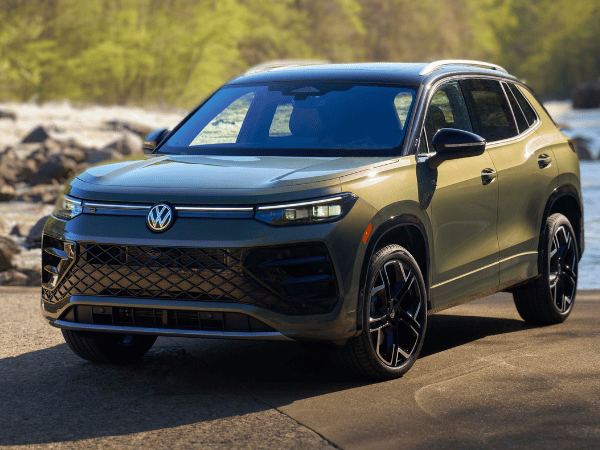 Green Tiguan Turbo at Crain Volkswagen of Fayetteville