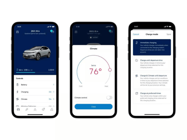 myVW Smartphone app for Apple and Android