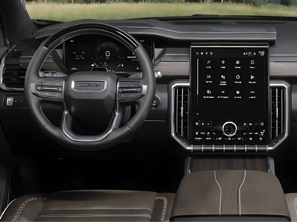 Interior view of 2026 GMC Acadia Denali Ultimate at Crain Buick GMC Springdale, AR
