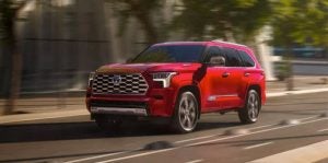 Red 2023 Toyota Sequoia Rockville, MD