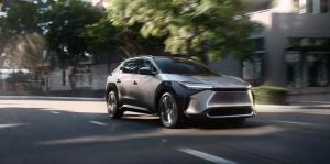 2023 Toyota bZ4X Driving Baltimore, MD
