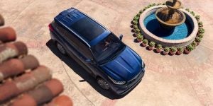 2023 Toyota Highlander Hybrid in Frederick, MD Aerial View 