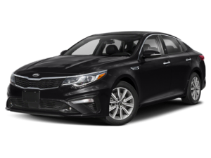 a black 2020 kia optima
