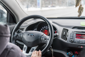 Driving a Kia