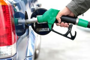 Car Getting Gas at Gas Pump Temple Hills MD