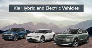 3 of Kia's Hybrid &amp; EV lineup