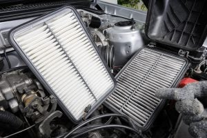 Dirty vs. New Air Filter Lanham, MD