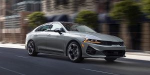 Gray 2022 Kia K5 Lanham MD