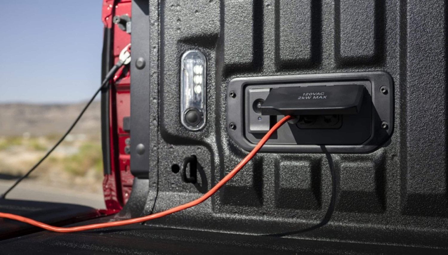RamBox cargo management system in the bed of a 2026 Ram 1500