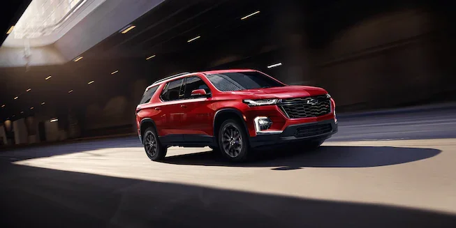features of the all-new 2022 chevrolet traverse in bakersfield California