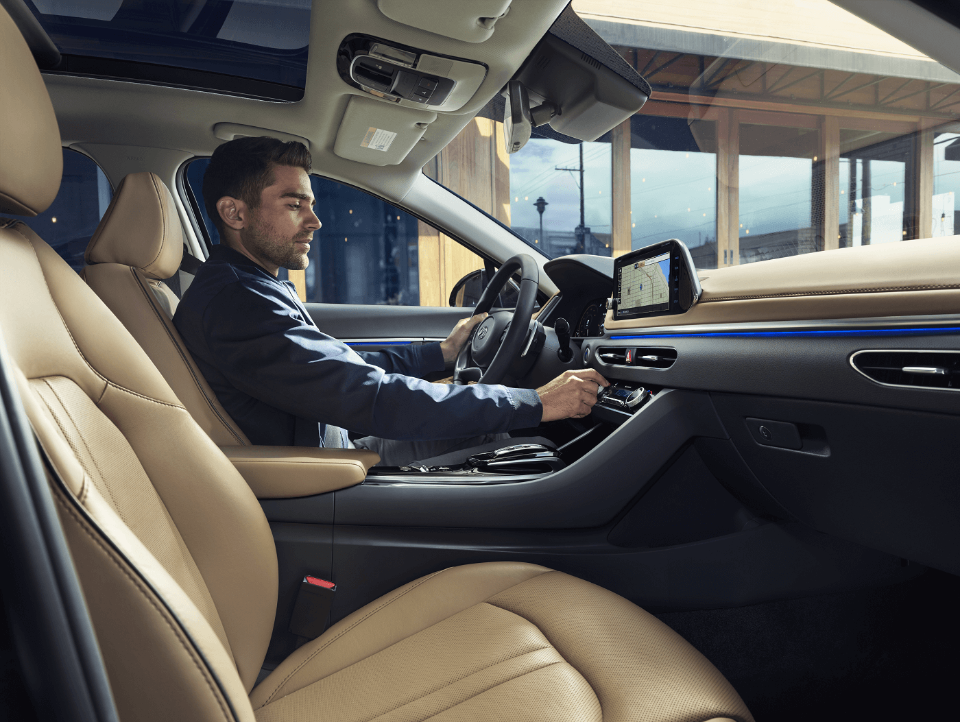 Hyundai Sonata Interior Features 