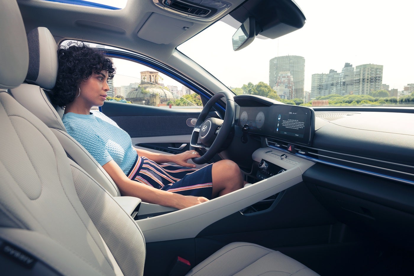 2021 Hyundai Elantra Interior Technology