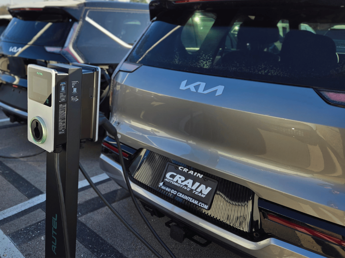 Kia EV9 Charging