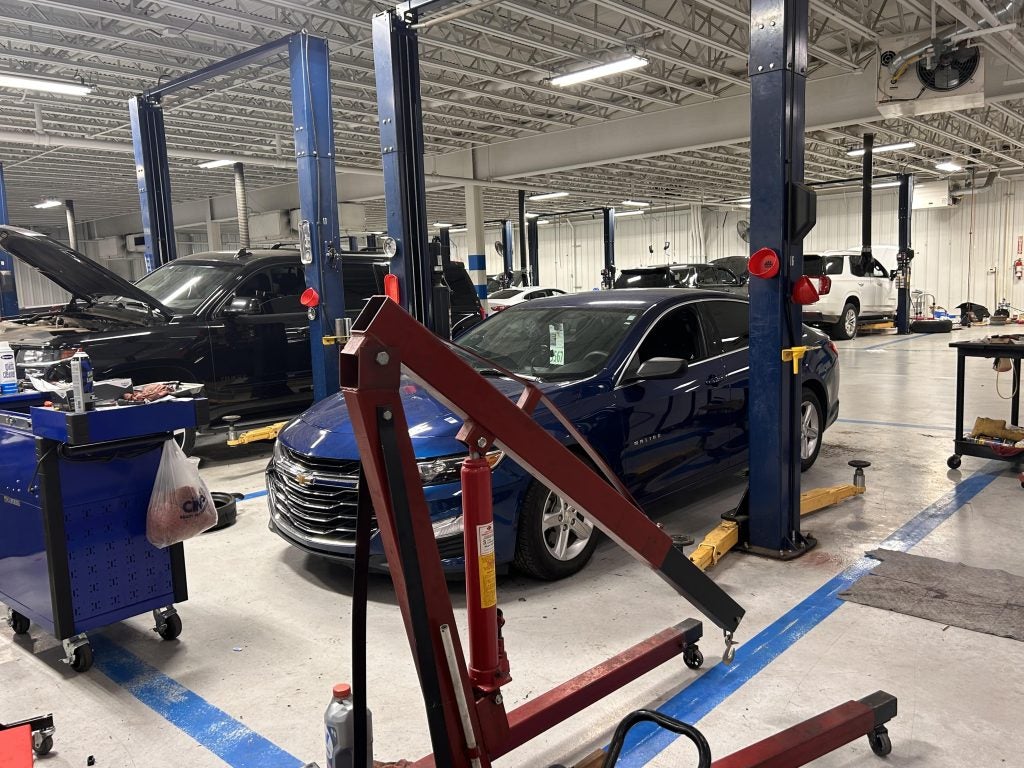 Service at Crain Chevy of Little Rock