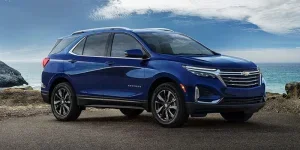 2022 Blue Chevy Equinox