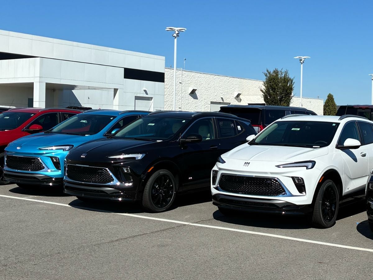 New Buick SUVs available for lease at Crain Buick GMC in Conway, AR