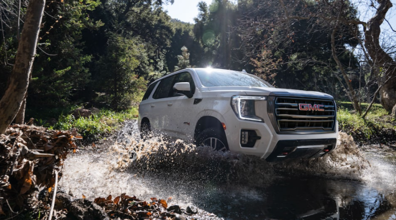 2023 gmc yukon gmc site screenshot