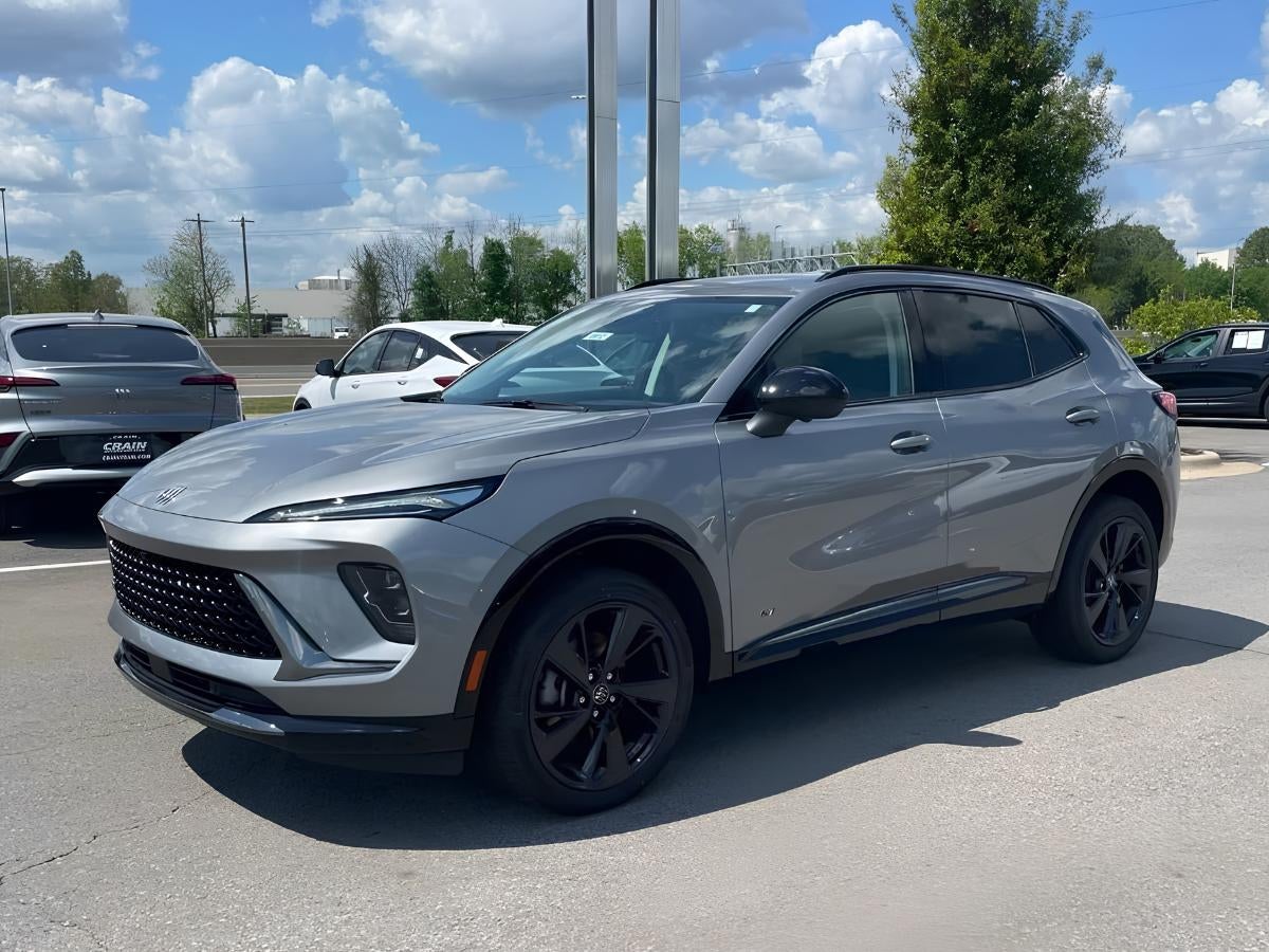 2026 Buick Envision parked at dealership in Conway AR showing exterior design