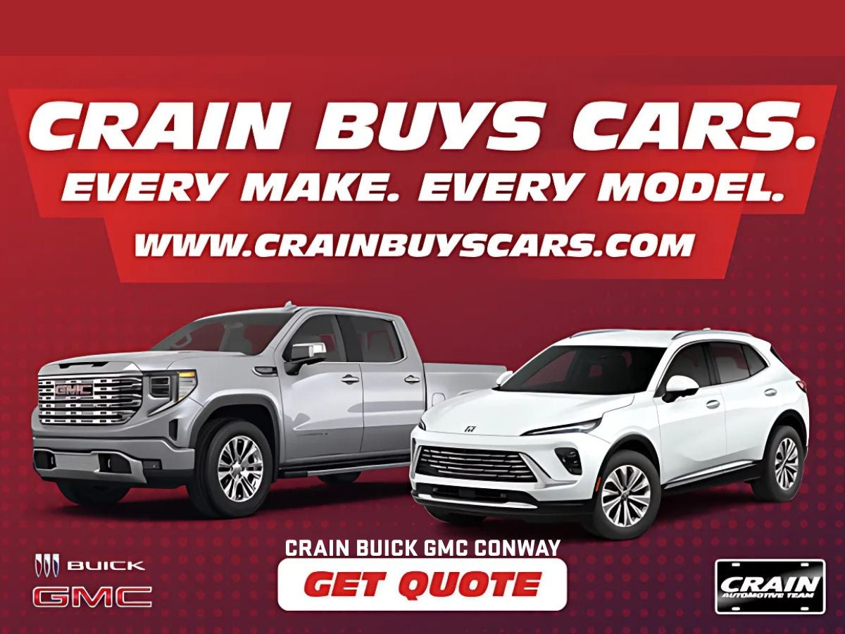 Crain Buick GMC Conway Buys Cars – every make and model, get a quote online.
