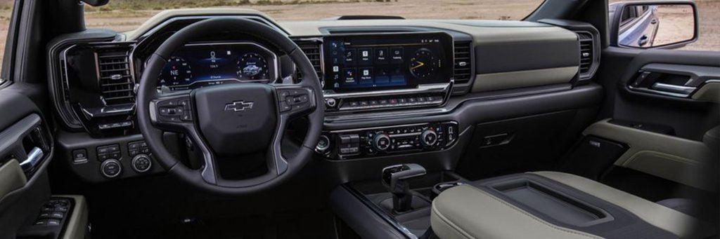 Updated 2022 Silverado Interior