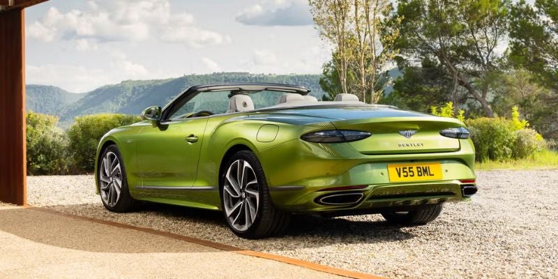 2025 Bentley Continental GTC performance