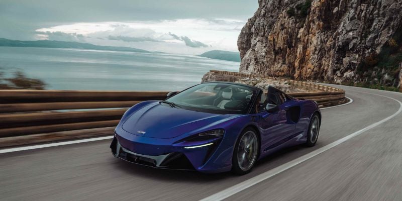 2025 McLaren Artura Spider design