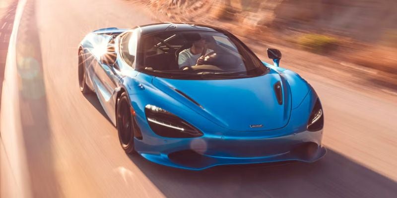  2025 McLaren 750S Spider performance