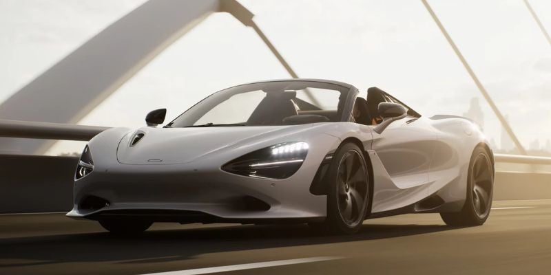 2025 McLaren 750S Spider performance