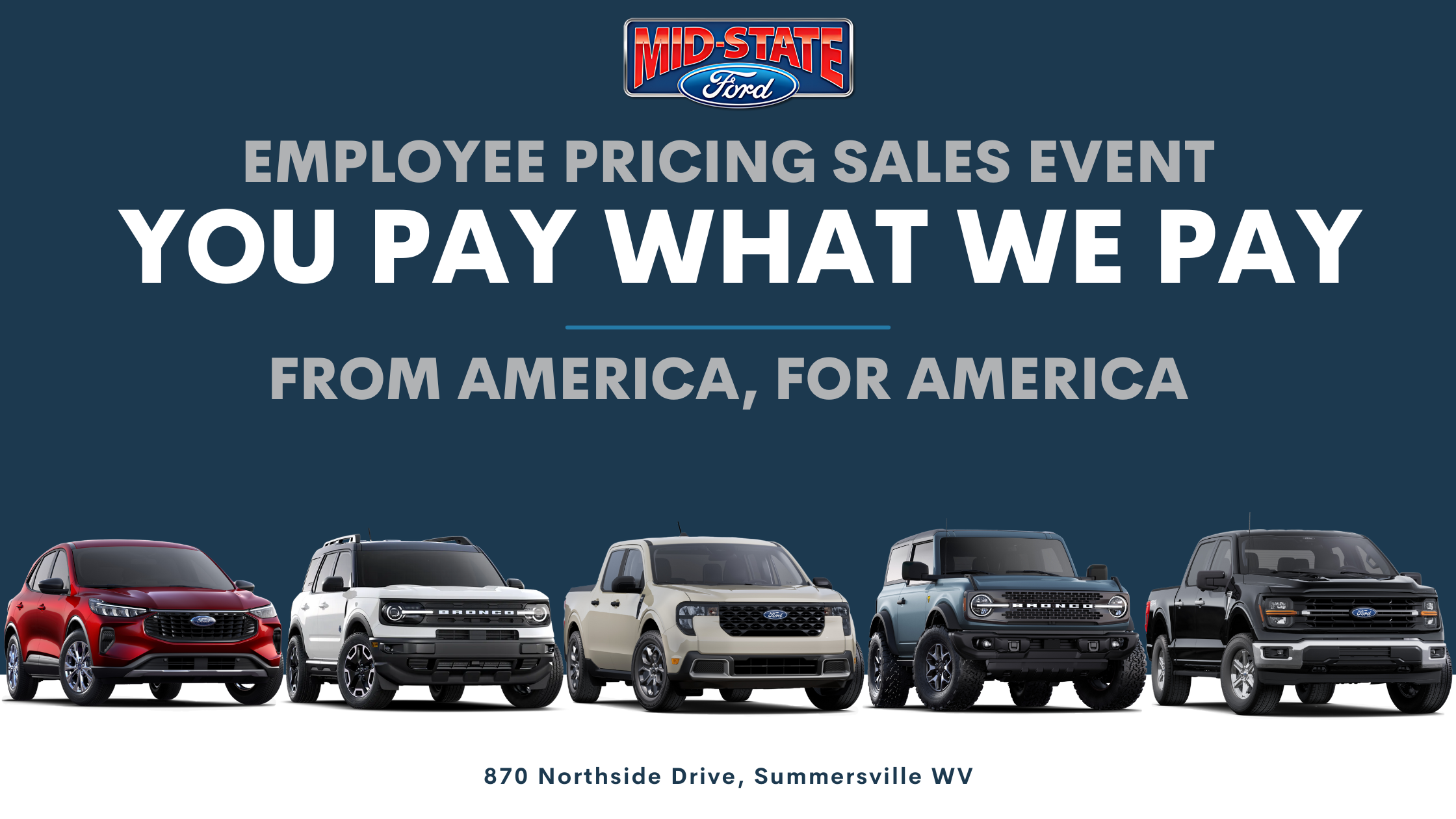 Mid-State employee pricing blog