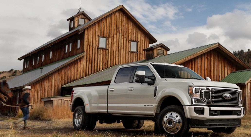 side view of the Ford F150 truck