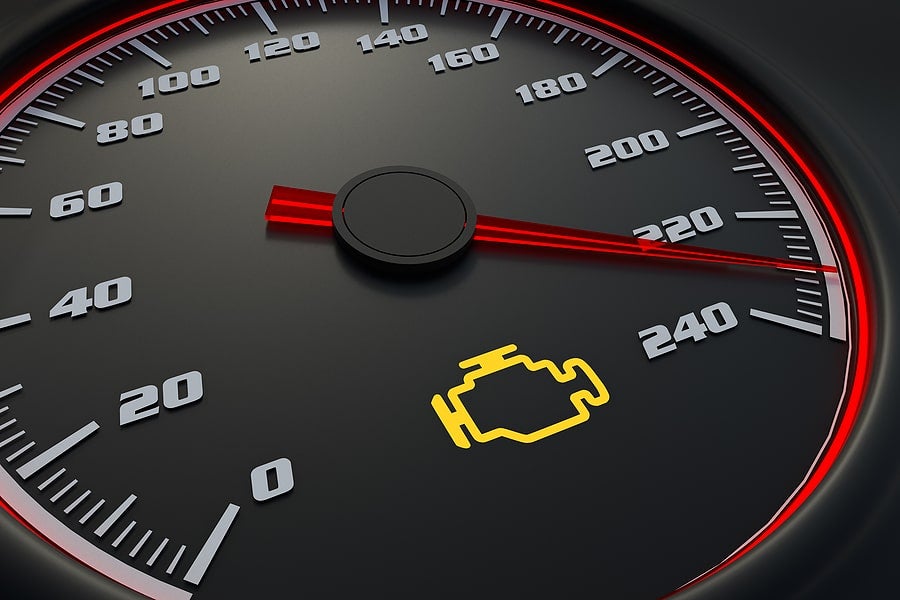 Odometer displaying 230 miles