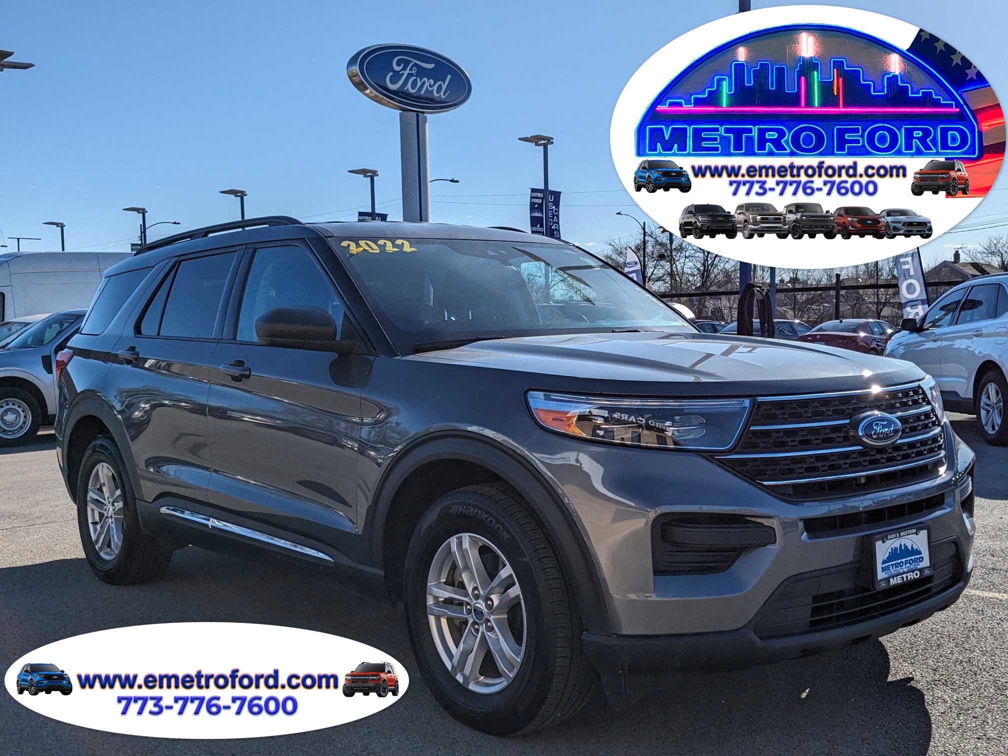Used 2022 Ford Explorer XLT For Sale Chicago