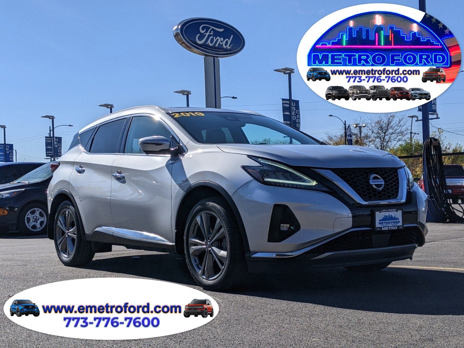 2019 Nissan Murano Platinum for sale Chicago 60636