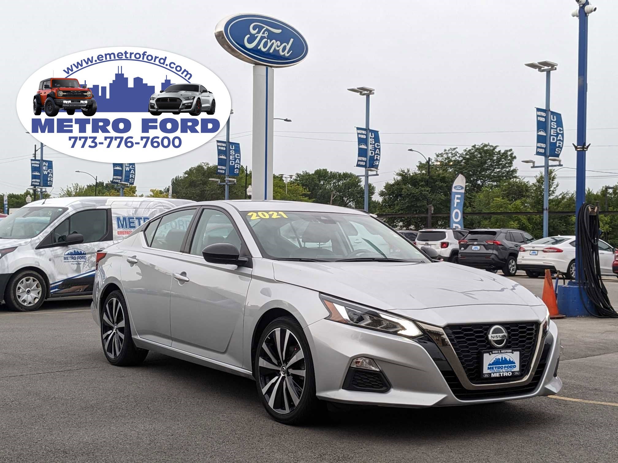 2021 Nissan Altima 2.5 SR For Sale Chicago - Nissan Car For Sale Chicago