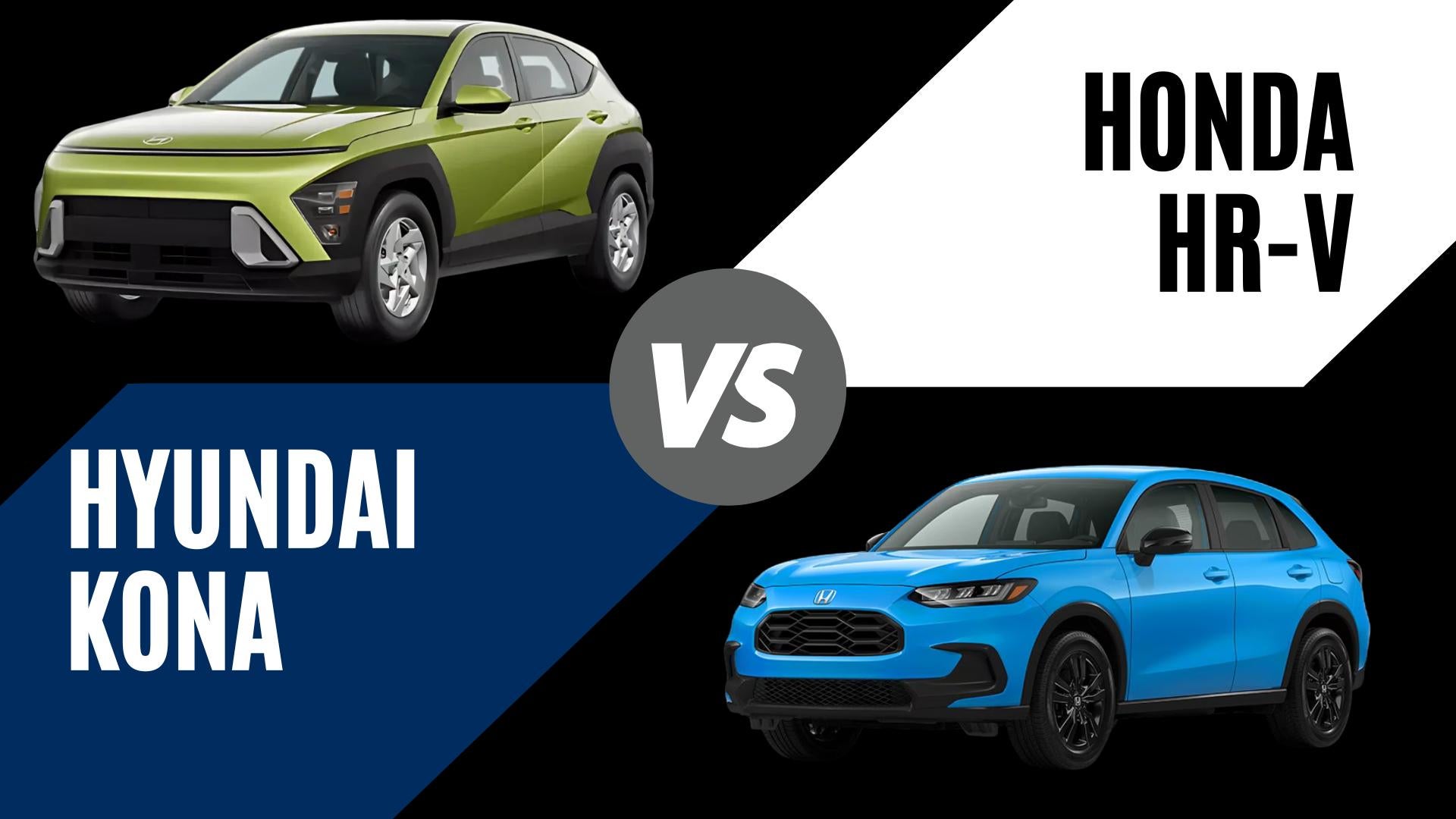 2026 Hyundai Kona and Honda HR-V small SUVs compared for technology, efficiency, and performance in Fort Smith Arkansas