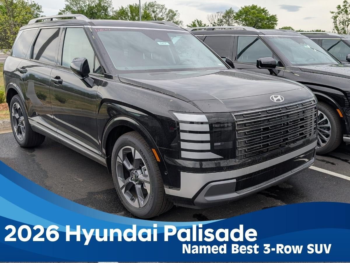 2026 Hyundai Palisade three row SUV parked outdoors in Fort Smith AR
