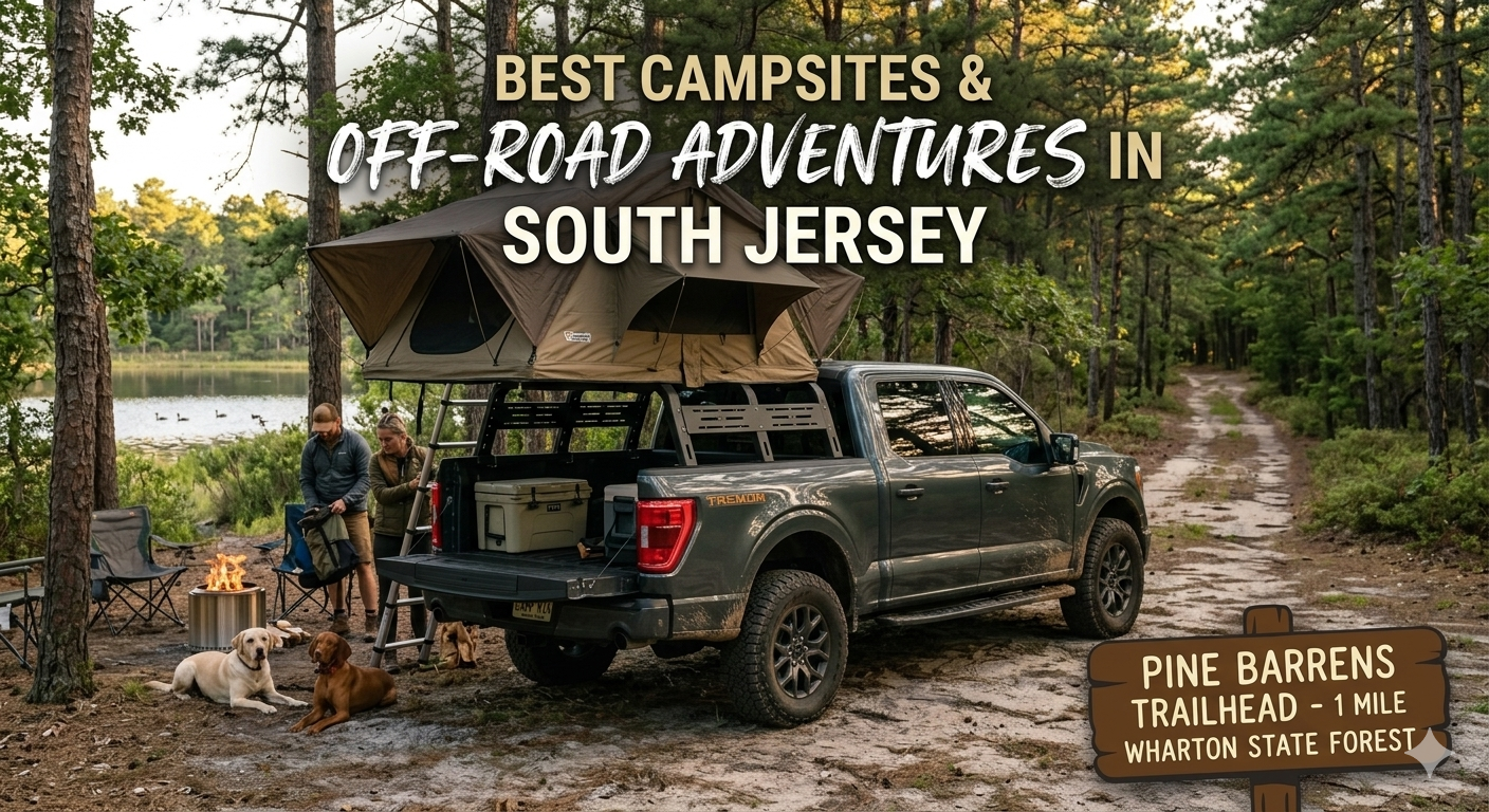 Camping and Off-Roading in South Jersey