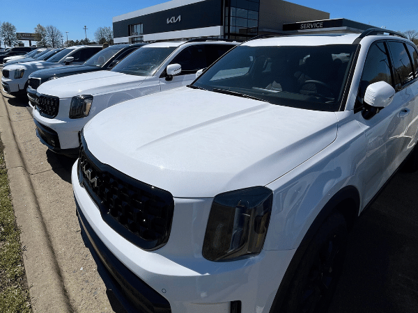 Telluride at Crain Kia Car Lot