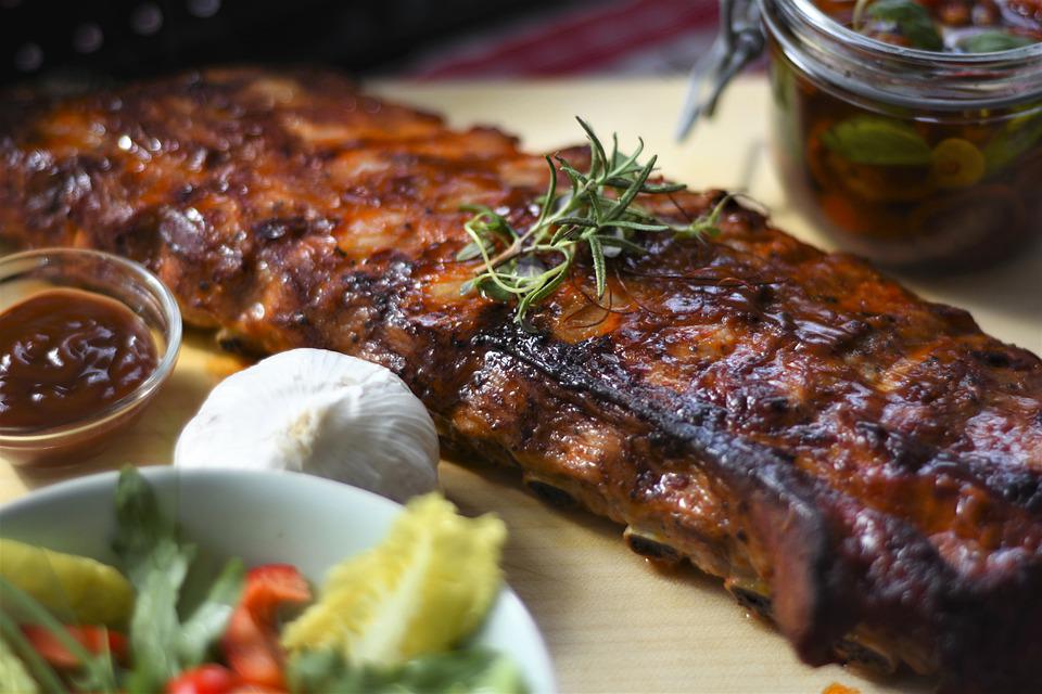 A rack of BBQ ribs. | Things to do in Conway, AR.