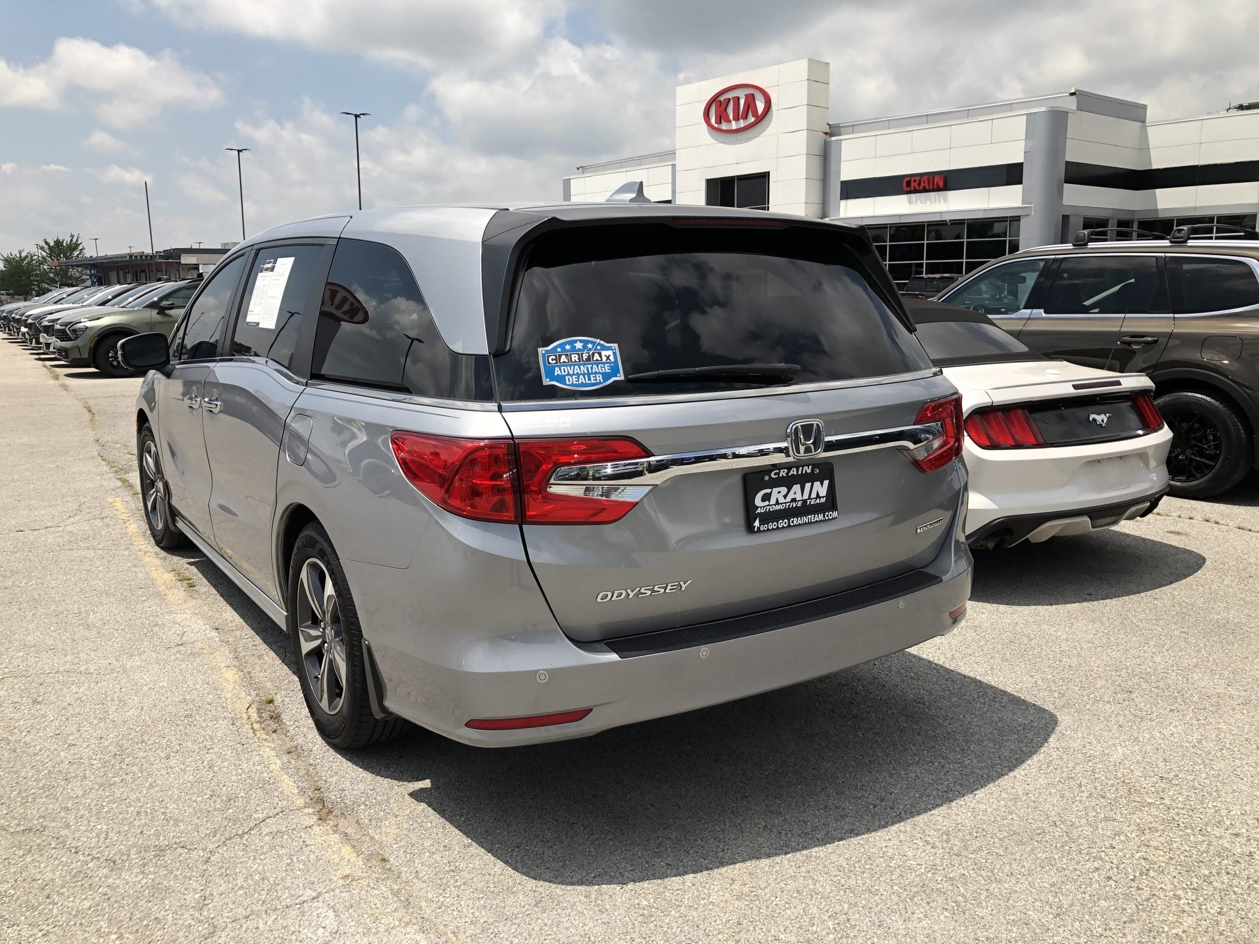 Used Gray Honda Odyssey