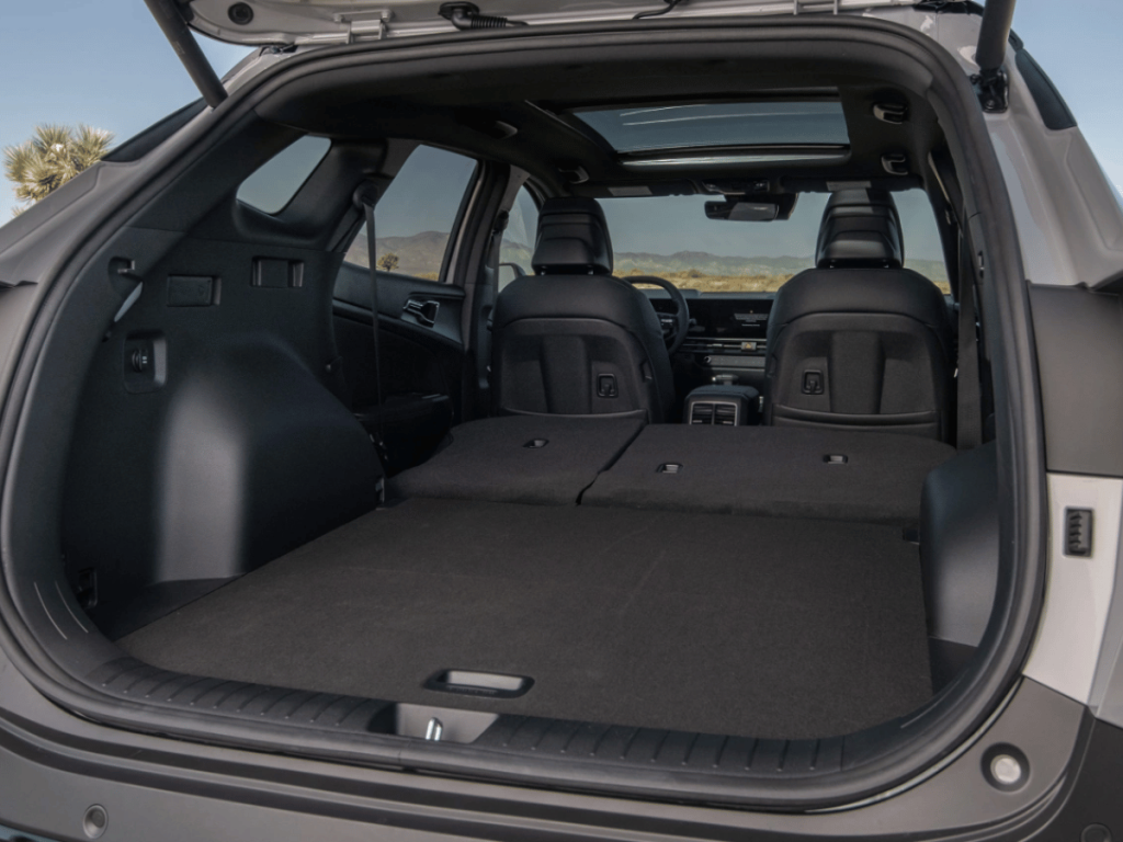 Interior of 2026 Sportage