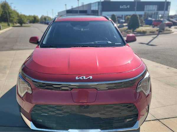 Crain Kia of Conway's Lot with a Kia Niro 