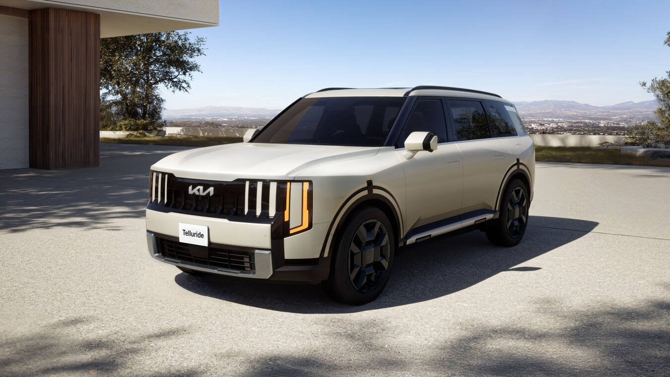 Photo of a Light Grey 2027 Kia Telluride HEV SXP