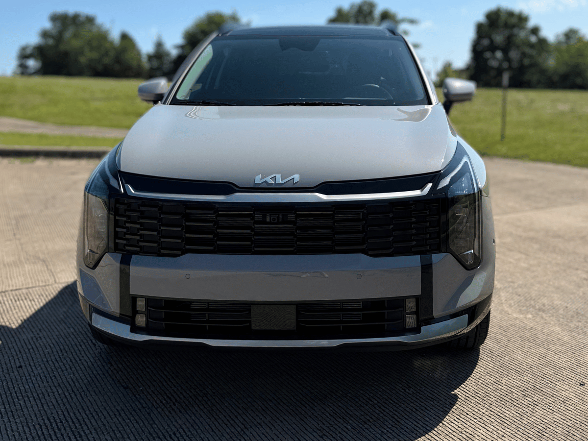Refreshed Grey 2026 Sportage SUV at Crain Kia of Conway
