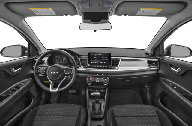 Interior view of a 2023 Kia Rio | Kia dealer in Conway, AR | Crain Kia of Conway